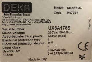 DEKA SmartXide CO2 laser for sale - £11K